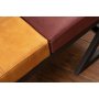 Atelier del Sofa Tabure Brda Mustard Claret Red - slika 3