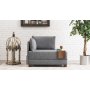 Atelier del Sofa Fotelja Fly Armchair Left Grey - slika 2
