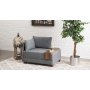 Atelier del Sofa Fotelja Fly Armchair Left Grey - slika 3