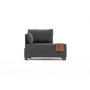 Atelier del Sofa Fotelja Fly Left Anthracite - slika 5