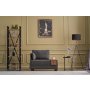 Atelier del Sofa Fotelja Fly Left Anthracite - slika 1