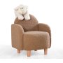 Atelier del Sofa Dečija fotelja Moylo Coffee - slika 1
