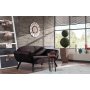 Atelier del Sofa Sofa dvosed Genzo Black - slika 1