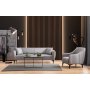 Atelier del Sofa Sofa trosed Belissimo Grey - slika 3