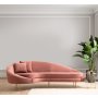 Atelier del Sofa Sofa trosed Eses Left Pink - slika 1