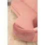 Atelier del Sofa Sofa trosed Eses Right Pink - slika 4