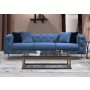 Atelier del Sofa Sofa trosed Como 3 Seater Blue - slika 1