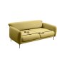 Atelier del Sofa Sofa trosed Sevilla 3 Seater Yellow - slika 4