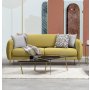 Atelier del Sofa Sofa trosed Sevilla 3 Seater Yellow - slika 1