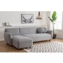 Atelier del Sofa Ugaona garnitura Eddy Corner (CHL 3R) Light Grey - slika 2