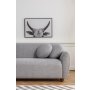 Atelier del Sofa Ugaona garnitura Eddy Corner (CHL 3R) Light Grey - slika 5