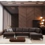 Atelier del Sofa Ugaona garnitura Porto Corner (CHL 02 C EOT) Brown - slika 2