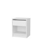 HANAH HOME Noćni stočić Sheridan White - slika 4