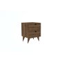 HANAH HOME Noćni stočić Kada Walnut v2 - slika 3