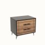 HANAH HOME Noćni stočić Night Walnut - slika 2