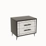 HANAH HOME Noćni stočić Night Light Grey - slika 3