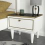 HANAH HOME Noćni stočić Ravenna White - slika 1