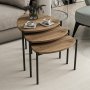 HANAH HOME Set stolova Lenny Walnut - slika 1