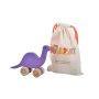 HANAH HOME Drvena igračka Dinosaur Purple - slika 2