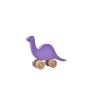 HANAH HOME Drvena igračka Dinosaur Purple - slika 1