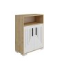 HANAH HOME Kupatilski ormarić Moon Sapphire Oak White - slika 3