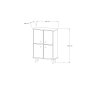 HANAH HOME Komoda Antik - slika 4