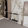 HANAH HOME Konzolni stočić Kuba Black - slika 2