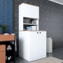 HANAH HOME Ormarić za veš mašinu KD102 2160 Walnut - slika 3