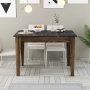 HANAH HOME Kuhinjski sto Kiev 509 Walnut Black - slika 2