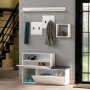 HANAH HOME Cipelarnik sa čivilukom Holdon White - slika 1
