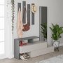 HANAH HOME Cipelarnik sa čivilukom Ramda Light Mocha Anthracite - slika 2