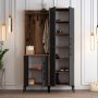HANAH HOME Cipelarnik sa čivilukom Berlin BA Walnut Anthracite - slika 3