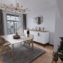HANAH HOME Komoda Tarz Oak White - slika 3