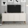 HANAH HOME Komoda Lyon 81 Cream Walnut - slika 5