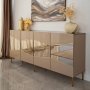HANAH HOME Komoda Nice Bronze Gold - slika 3