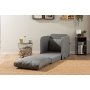 Atelier del Sofa Fotelja na razvlačenje Saga Single Light Grey - slika 3