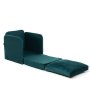 Atelier del Sofa Fotelja na razvlačenje Saga Single Petrol Green - slika 5