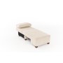 Atelier del Sofa Fotelja na razvlačenje Perenna Chenille Right Cream - slika 4