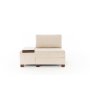 Atelier del Sofa Fotelja na razvlačenje Perenna Chenille Left Cream - slika 5