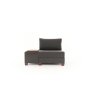 Atelier del Sofa Fotelja na razvlačenje Perenna Linen Left Anthracite - slika 4