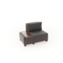 Atelier del Sofa Fotelja na razvlačenje Perenna Linen Left Anthracite - slika 5