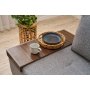 Atelier del Sofa Fotelja na razvlačenje Perenna Linen Left Grey - slika 2