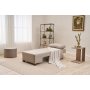 Atelier del Sofa Fotelja na razvlačenje Perenna Linen Right Cream - slika 3