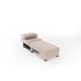 Atelier del Sofa Fotelja na razvlačenje Perenna Linen Right Cream - slika 4
