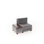 Atelier del Sofa Fotelja na razvlačenje Perenna Chenille Left Grey - slika 4