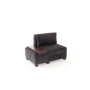 Atelier del Sofa Fotelja na razvlačenje Perenna Chenille Left Anthracite - slika 5