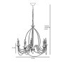 OPVIQ Luster Berfin 6 846STL1462 - slika 3