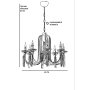 OPVIQ Luster Kontes 8 941RTN1425 - slika 4