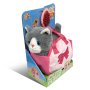 PERTINI Plišana maca 23 cm u torbi - slika 1
