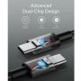 ANKER Kabl USB-C na USB-C 0.9m, Crni - slika 5